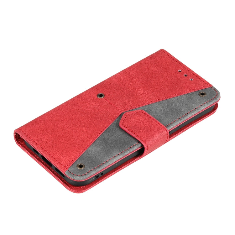 For iPhone 13 mini Stitching Calf Texture Horizontal Flip Leather Case with Holder & Card Slots & Wallet