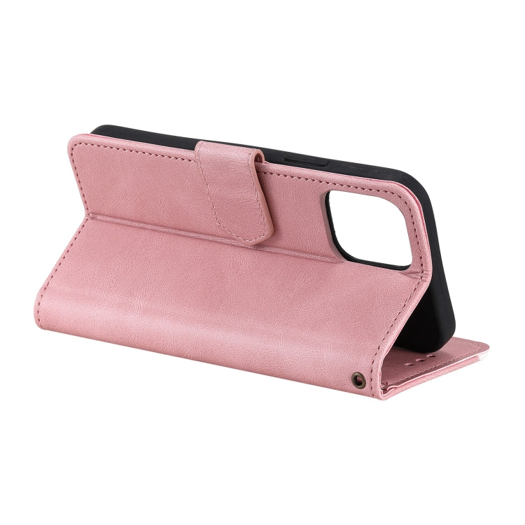 For iPhone 13 mini Stitching Calf Texture Horizontal Flip Leather Case with Holder & Card Slots & Wallet