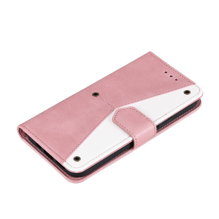 For iPhone 13 mini Stitching Calf Texture Horizontal Flip Leather Case with Holder & Card Slots & Wallet