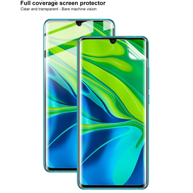 2 PCS IMAK Curved Full Screen Hydrogel Film For Xiaomi CC9 Pro / Note10 / Note 10 Pro