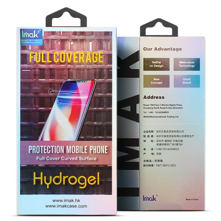 2 PCS IMAK Curved Full Screen Hydrogel Film For Sony Xperia 5