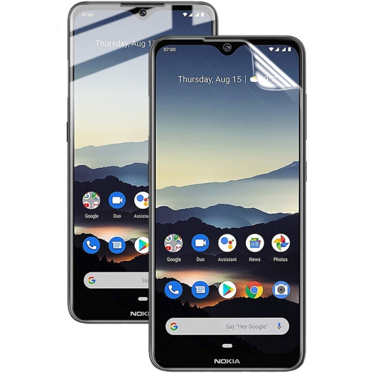 2 PCS IMAK Curved Full Screen Hydrogel Film For Nokia 7.2 / 6.2
