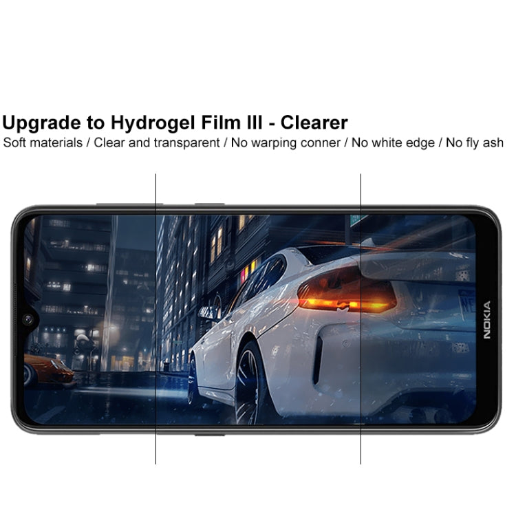 2 PCS IMAK Curved Full Screen Hydrogel Film For Nokia 7.2 / 6.2