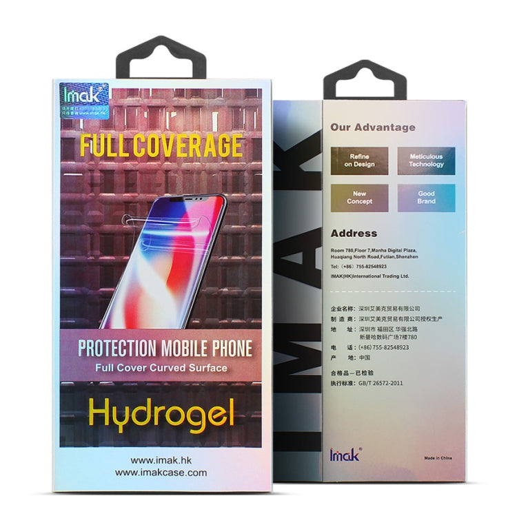 2 PCS IMAK Curved Full Screen Hydrogel Film For OPPO Realme X2 Pro