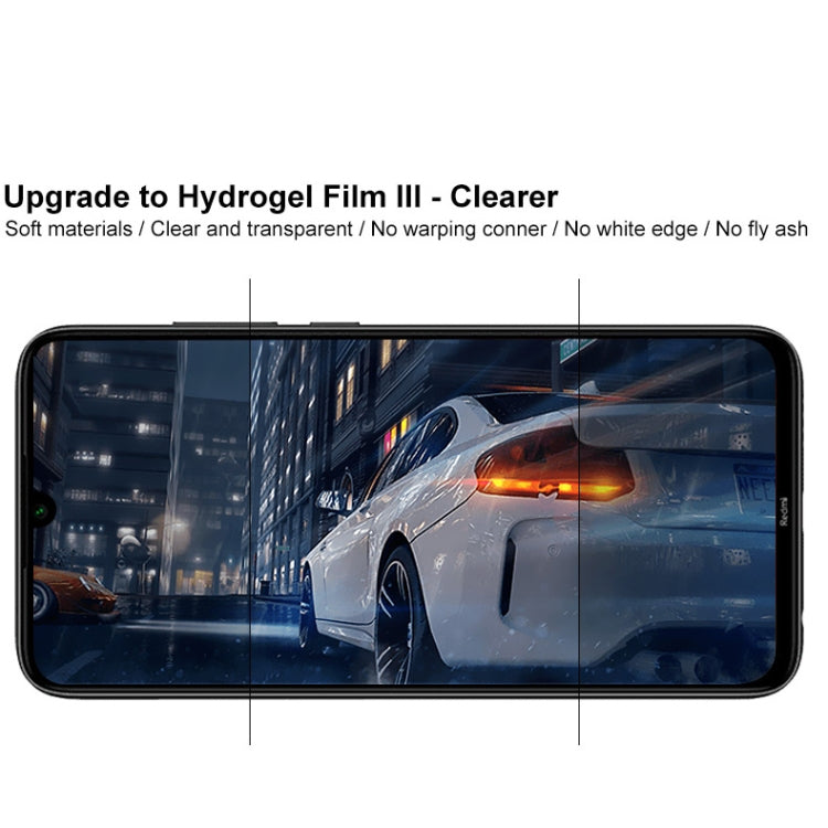 2 PCS IMAK Curved Full Screen Hydrogel Film For Xiaomi Redmi Note 8