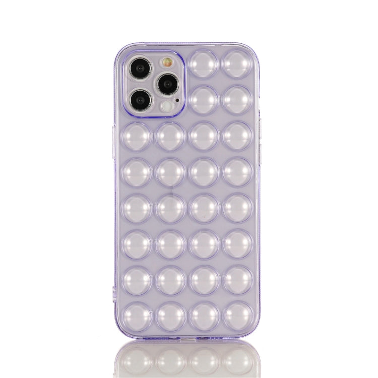 For iPhone 12 Pro TPU Full Coverage Shockproof Bubble Case