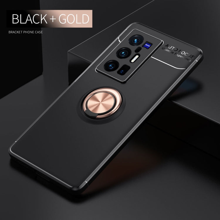 For vivo X70 Pro+ Metal Ring Holder 360 Degree Rotating TPU Case