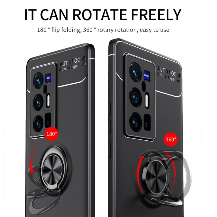 For vivo X70 Pro+ Metal Ring Holder 360 Degree Rotating TPU Case