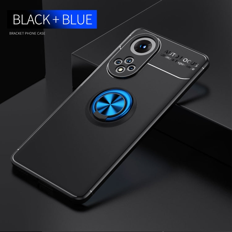 For Huawei Nova 9 Metal Ring Holder 360 Degree Rotating TPU Case