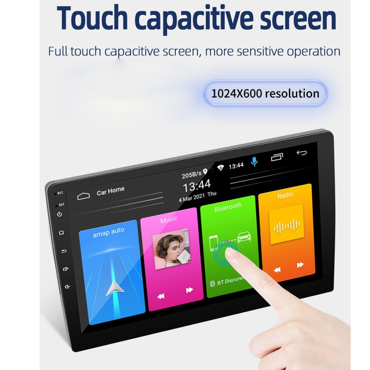 9091SE 10 inch HD Universal Car Android 10.1 Navigation Machine Radio Receiver, Support FM & Bluetooth & TF Card & GPS & Alcohol Test Function