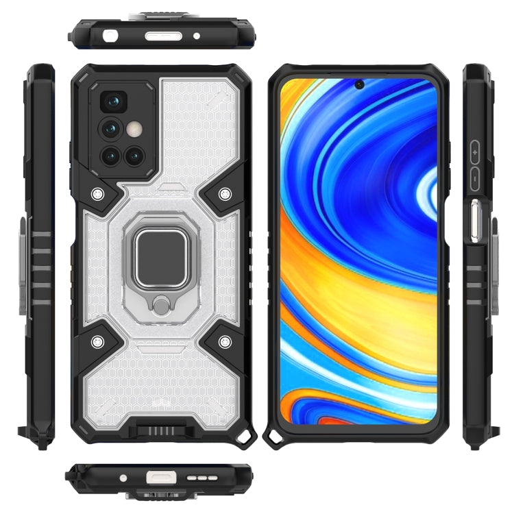 For Xiaomi Redmi 10 Space PC+TPU Shockproof Case with Ring Holder