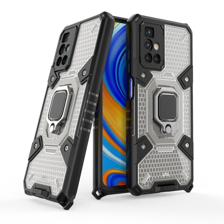 For Xiaomi Redmi 10 Space PC+TPU Shockproof Case with Ring Holder