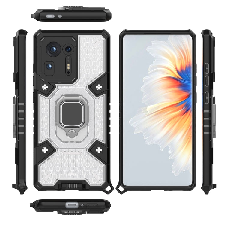 For Xiaomi Mi Mix 4 Space PC+TPU Shockproof Case with Ring Holder