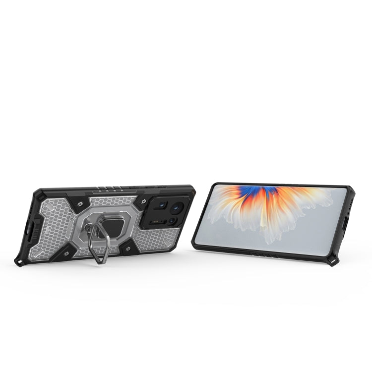 For Xiaomi Mi Mix 4 Space PC+TPU Shockproof Case with Ring Holder