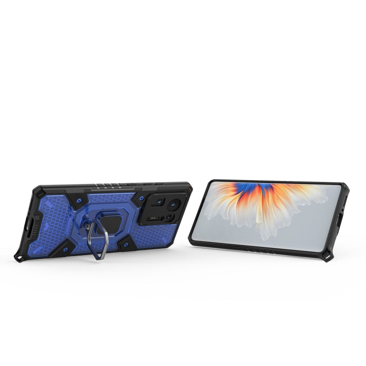For Xiaomi Mi Mix 4 Space PC+TPU Shockproof Case with Ring Holder