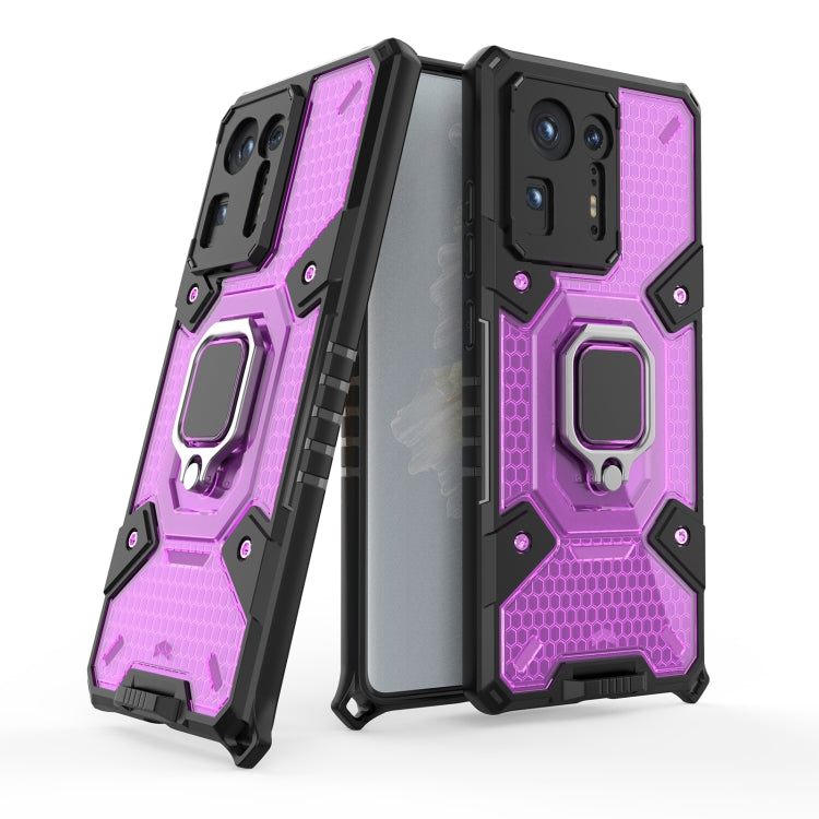 For Xiaomi Mi Mix 4 Space PC+TPU Shockproof Case with Ring Holder