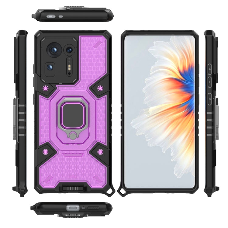 For Xiaomi Mi Mix 4 Space PC+TPU Shockproof Case with Ring Holder