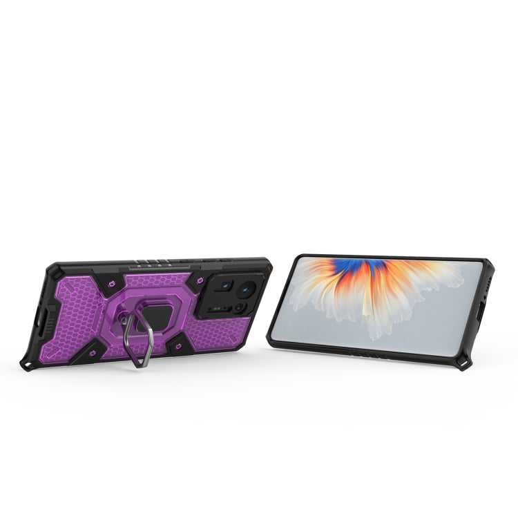 For Xiaomi Mi Mix 4 Space PC+TPU Shockproof Case with Ring Holder