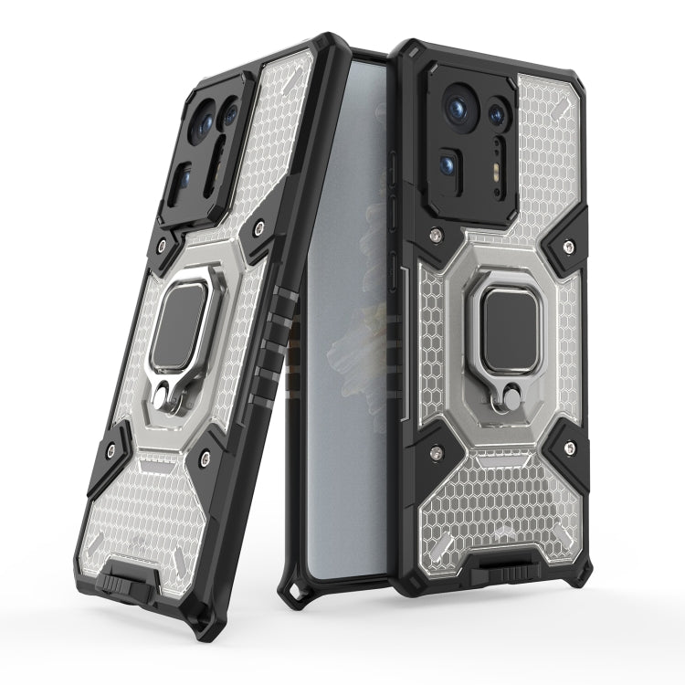 For Xiaomi Mi Mix 4 Space PC+TPU Shockproof Case with Ring Holder