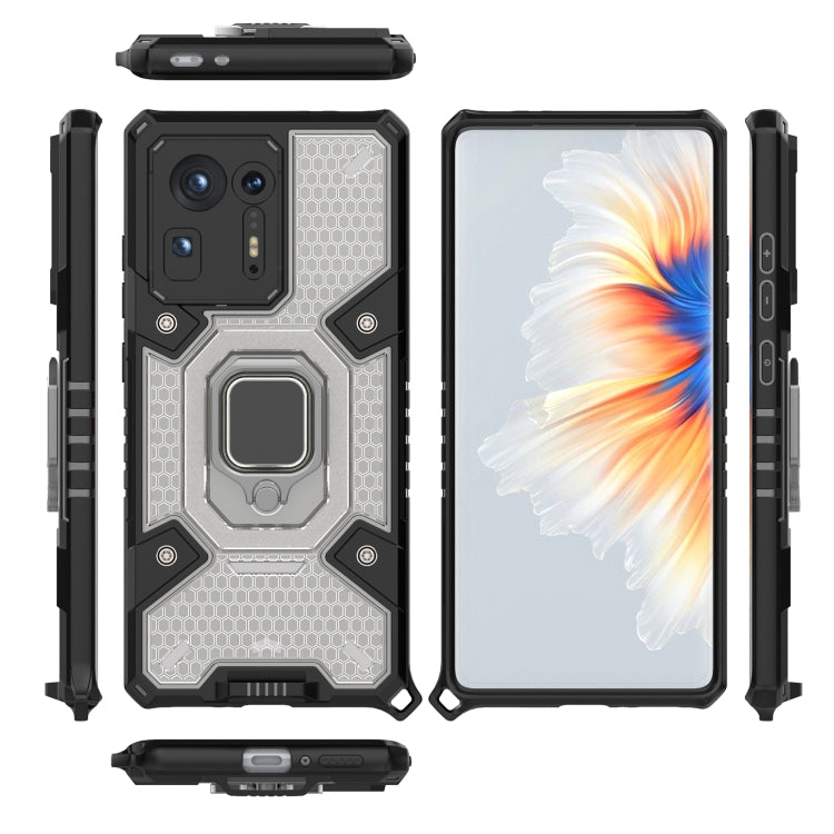 For Xiaomi Mi Mix 4 Space PC+TPU Shockproof Case with Ring Holder