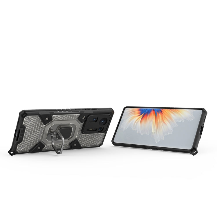 For Xiaomi Mi Mix 4 Space PC+TPU Shockproof Case with Ring Holder
