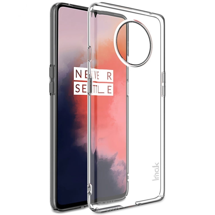 For OnePlus 7T IMAK Wing II Wear-resisting Crystal Pro Protective Case with Explosion-proof Screen Protector