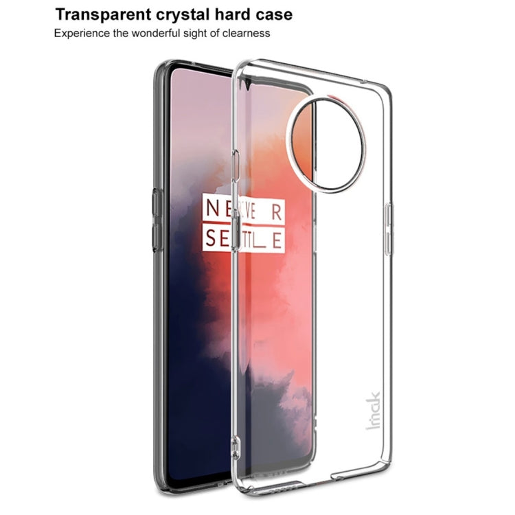 For OnePlus 7T IMAK Wing II Wear-resisting Crystal Pro Protective Case with Explosion-proof Screen Protector