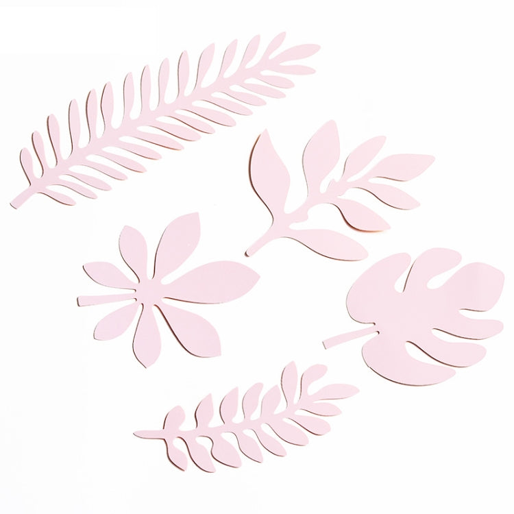 10 in 1 Creative Paper Cutting Shooting Props Tree Leaves Papercut Jewelry Cosmetics Background Photo Photography Props