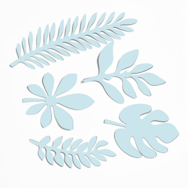 10 in 1 Creative Paper Cutting Shooting Props Tree Leaves Papercut Jewelry Cosmetics Background Photo Photography Props