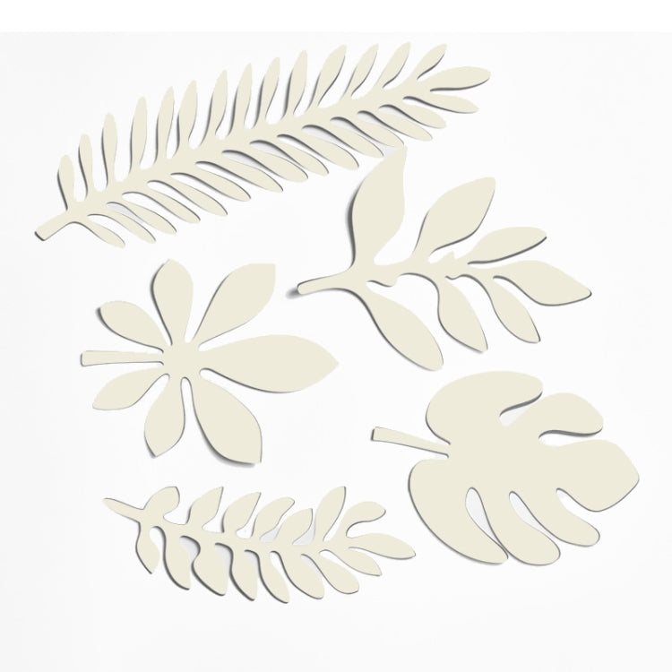 10 in 1 Creative Paper Cutting Shooting Props Tree Leaves Papercut Jewelry Cosmetics Background Photo Photography Props