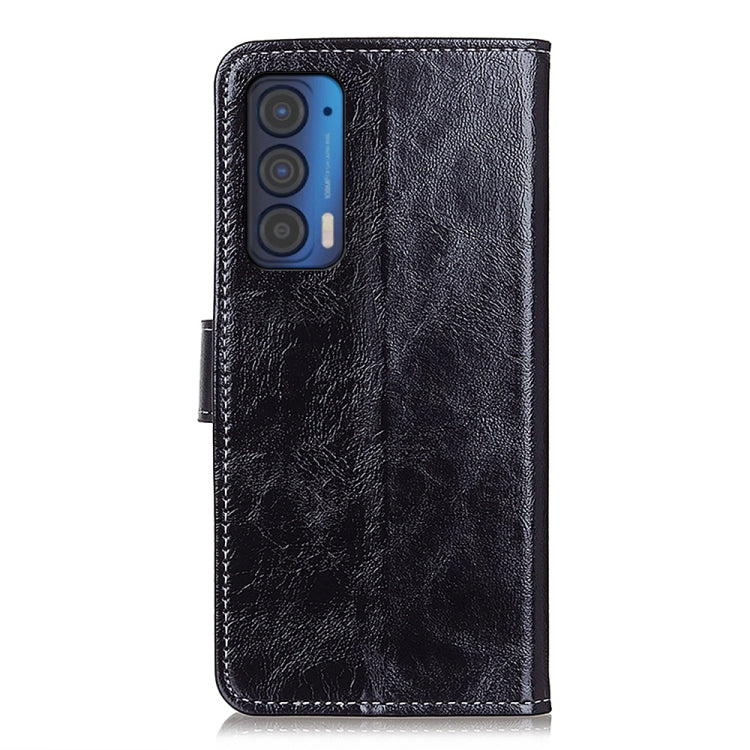 For Motorola Edge (2021) Retro Crazy Horse Texture Horizontal Flip Leather Case with Holder & Card Slots & Photo Frame & Wallet