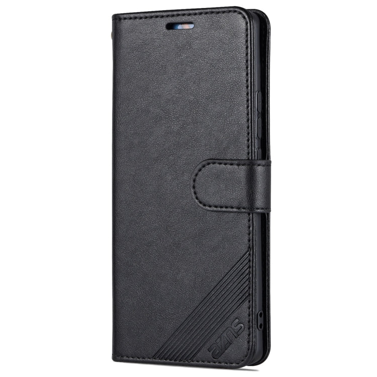 For vivo X70 AZNS Sheepskin Texture Horizontal Flip Leather Case with Holder & Card Slots & Wallet