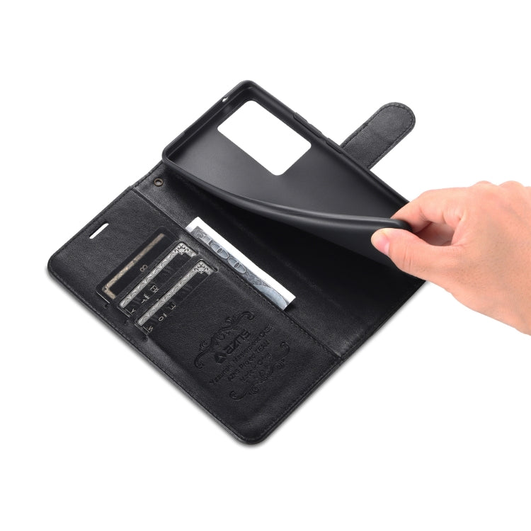 For vivo X70 AZNS Sheepskin Texture Horizontal Flip Leather Case with Holder & Card Slots & Wallet