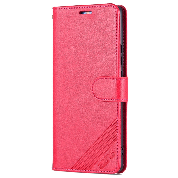 For vivo X70 AZNS Sheepskin Texture Horizontal Flip Leather Case with Holder & Card Slots & Wallet
