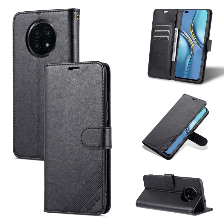 For Honor X20 AZNS Sheepskin Texture Horizontal Flip Leather Case with Holder & Card Slots & Wallet