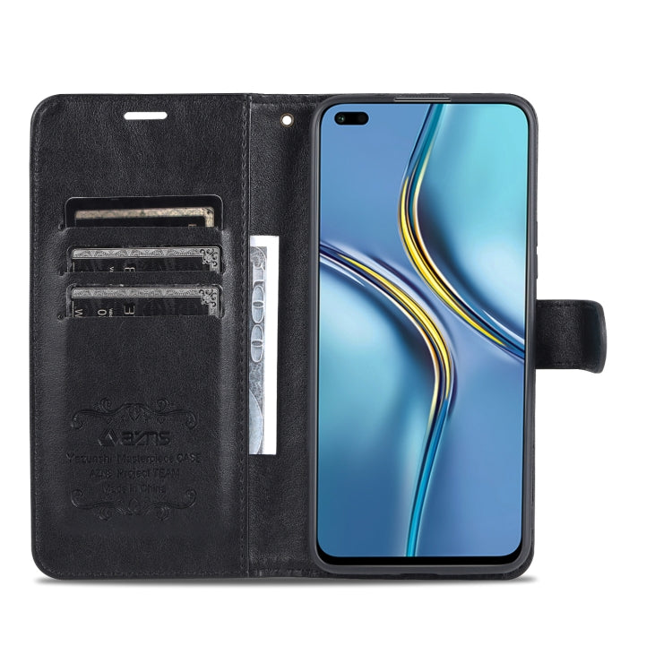 For Honor X20 AZNS Sheepskin Texture Horizontal Flip Leather Case with Holder & Card Slots & Wallet
