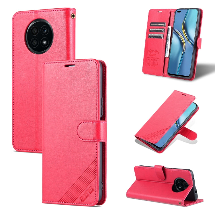 For Honor X20 AZNS Sheepskin Texture Horizontal Flip Leather Case with Holder & Card Slots & Wallet