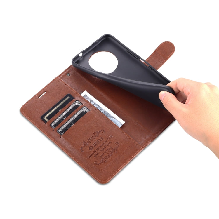 For Honor X20 AZNS Sheepskin Texture Horizontal Flip Leather Case with Holder & Card Slots & Wallet