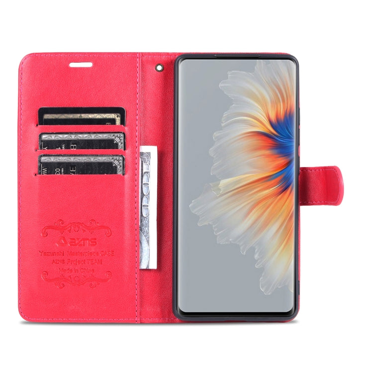 For Xiaomi Mix 4 AZNS Sheepskin Texture Horizontal Flip Leather Case with Holder & Card Slots & Wallet
