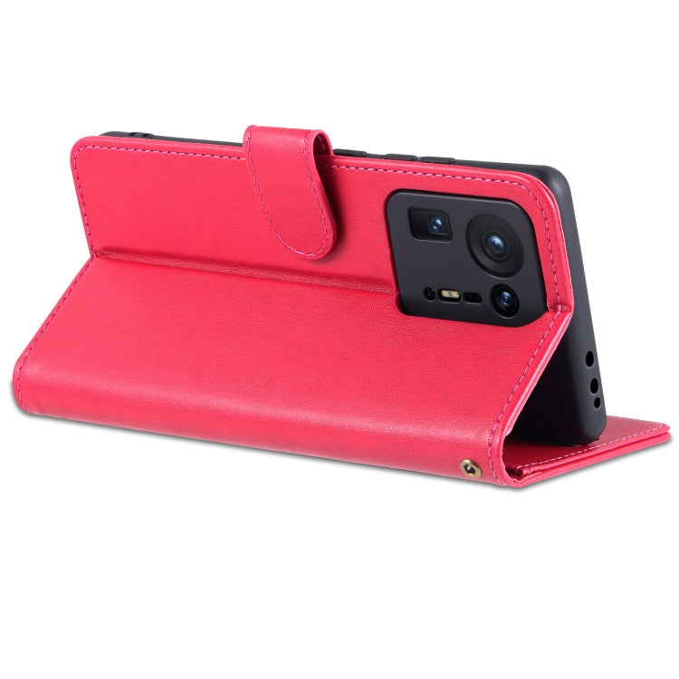For Xiaomi Mix 4 AZNS Sheepskin Texture Horizontal Flip Leather Case with Holder & Card Slots & Wallet