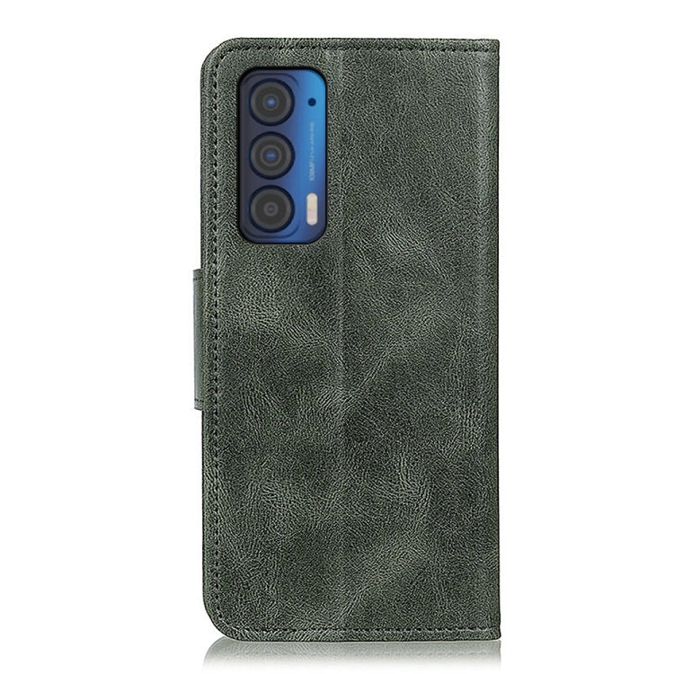 For Motorola Edge (2021) Mirren Crazy Horse Texture Horizontal Flip Leather Case with Holder & Card Slots & Wallet
