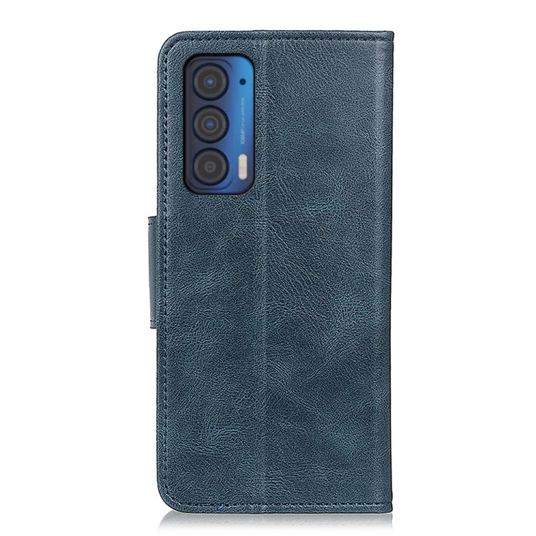For Motorola Edge (2021) Mirren Crazy Horse Texture Horizontal Flip Leather Case with Holder & Card Slots & Wallet