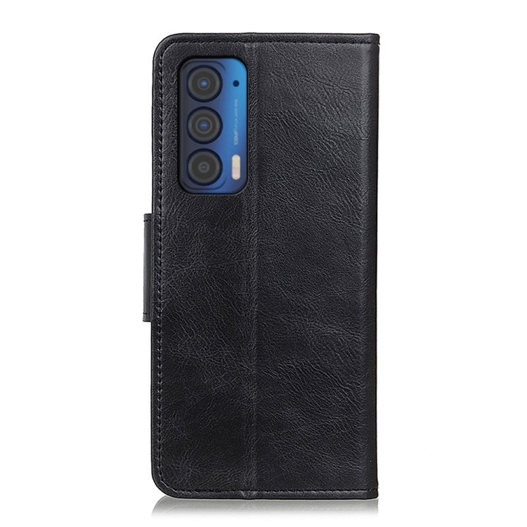 For Motorola Edge (2021) Mirren Crazy Horse Texture Horizontal Flip Leather Case with Holder & Card Slots & Wallet
