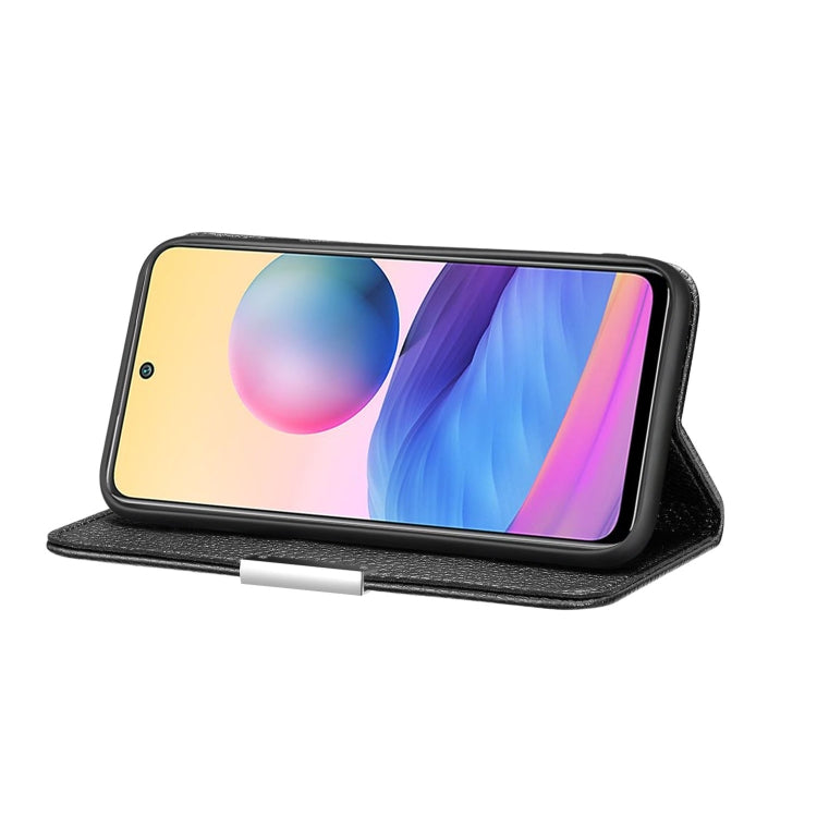 For Xiaomi Redmi Note 10 5G Litchi Texture Horizontal Flip Leather Case with Holder & Card Slots