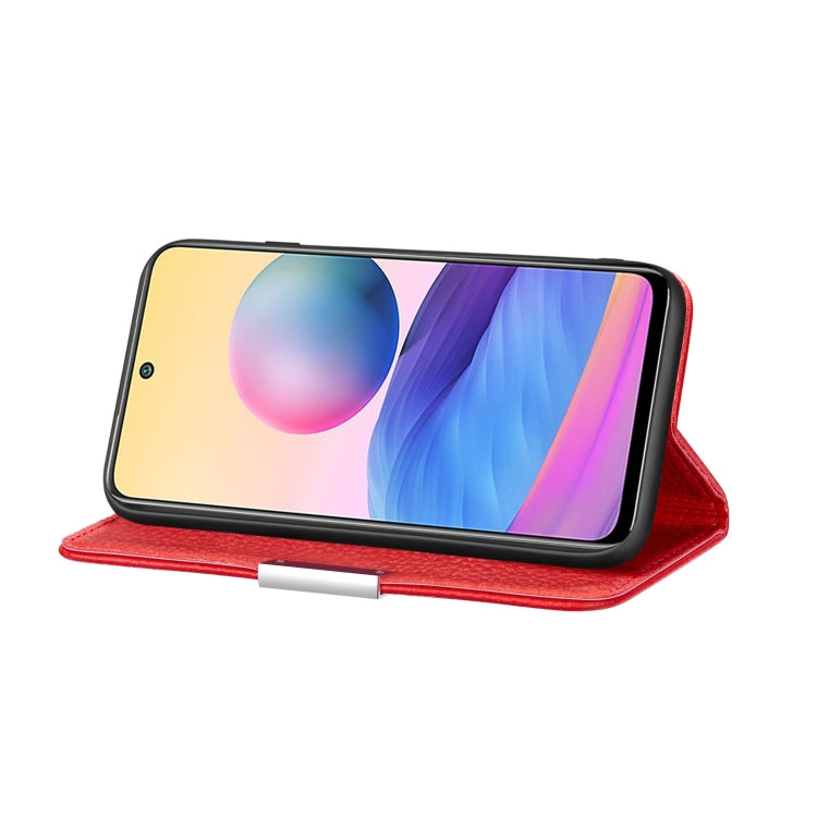For Xiaomi Redmi Note 10 5G Litchi Texture Horizontal Flip Leather Case with Holder & Card Slots