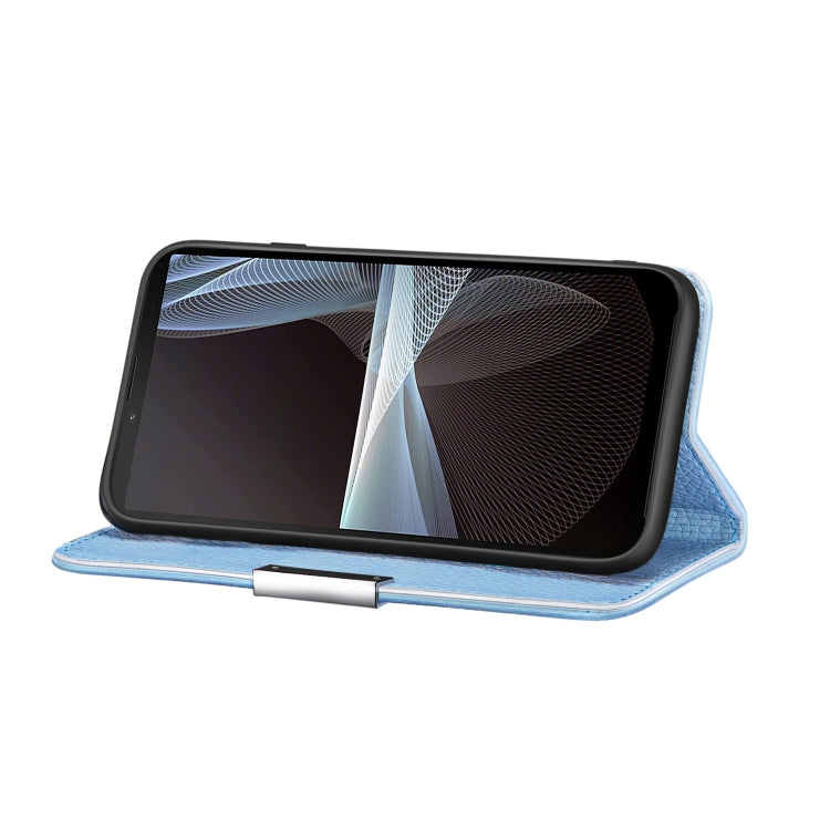 For Sony Xperia 10 III Litchi Texture Horizontal Flip Leather Case with Holder & Card Slots
