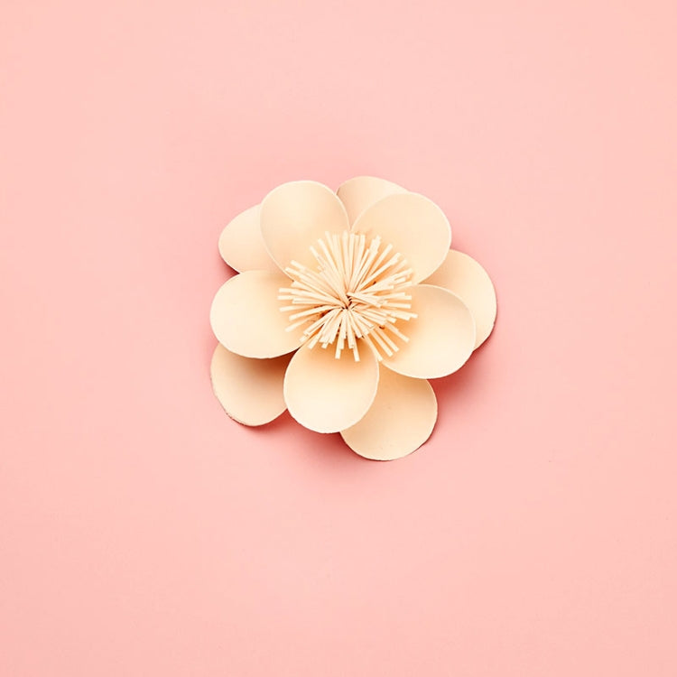 Peach Blossom Creative Paper Cutting Shooting Props Flowers Papercut Jewelry Cosmetics Background Photo Photography Props