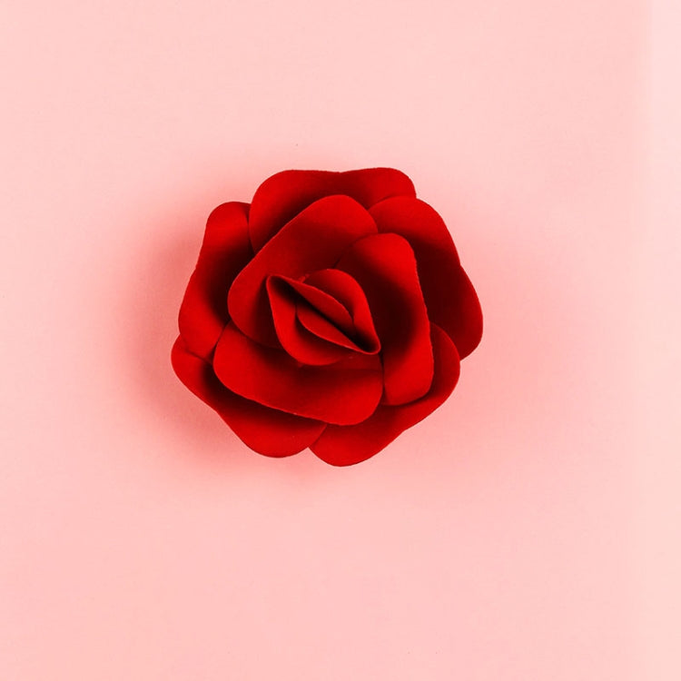 Rose Creative Paper Cutting Shooting Props Flowers Papercut Jewelry Cosmetics Background Photo Photography Props