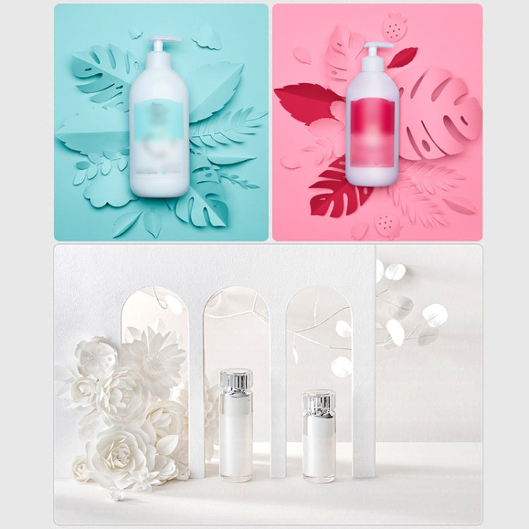 Rose Creative Paper Cutting Shooting Props Flowers Papercut Jewelry Cosmetics Background Photo Photography Props