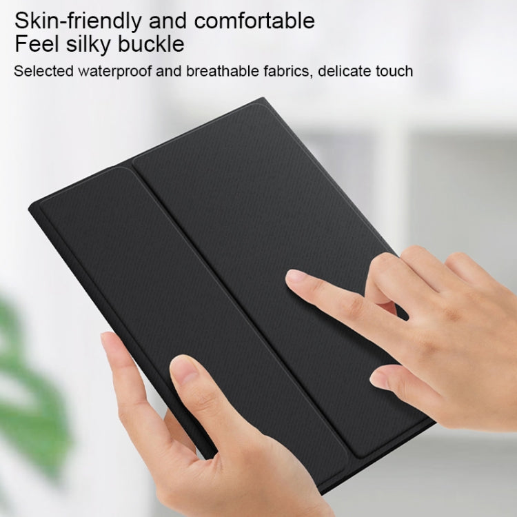 HY006 Round Keys Detachable Bluetooth Keyboard Leather Tablet Case with Holder for iPad mini 6